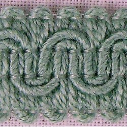 Scroll Gimp Braid Pale Sea Green