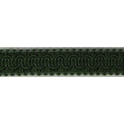 Scroll Gimp Braid Dark Green