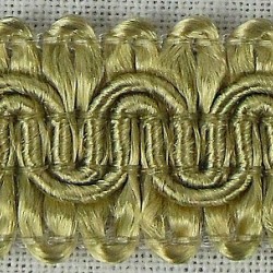 Scroll Gimp Braid Khaki