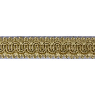 Scroll Gimp Braid Pale Gold