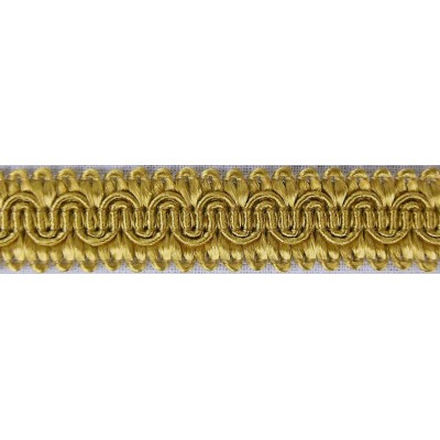 Scroll Gimp Braid Old Gold