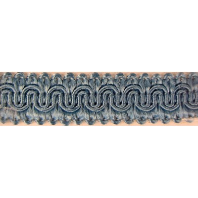 Scroll Gimp Braid  Pale Blue