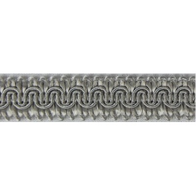 Scroll Gimp Braid Light Grey