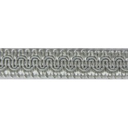 Scroll Gimp Braid Silver