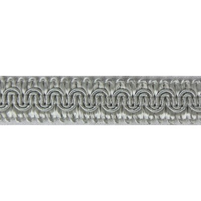 Scroll Gimp Braid Silver