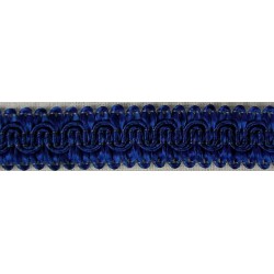 Scroll Gimp Braid French Navy Blue