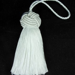 All White Key Tassel 1050