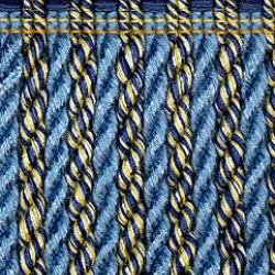 Amazonas Bullion Fringe 1656 Blue & Gold