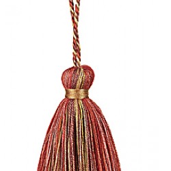 Amazonas Key Tassel 3308-00 Terracotta & Gold