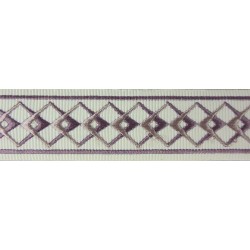 Decorative Trim - Diamond Pattern Lavender