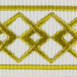 Decorative Trim - Diamond Pattern Gold