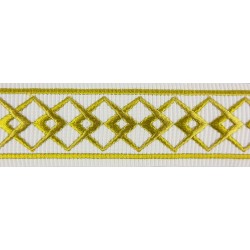 Decorative Trim - Diamond Pattern Gold