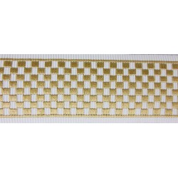 Decorative Border - Geometric Pattern Gold