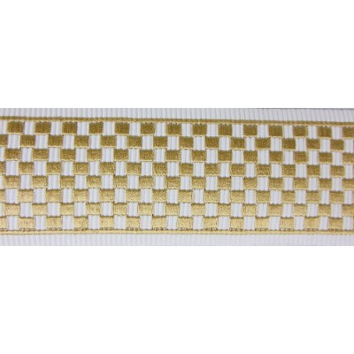 Decorative Border - Geometric Pattern Gold