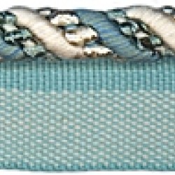 Cavalier Flanged Cord 1009 Teal Oyster