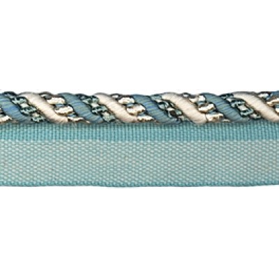 Cavalier Flanged Cord 1009 Teal Oyster