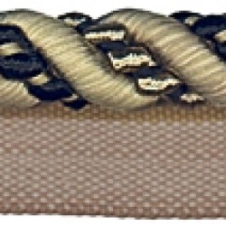 Cavalier Flanged Cord 1011 Black Taupe