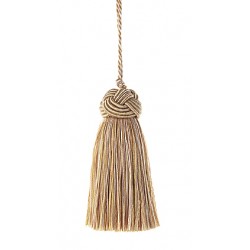 Cavalier Key Tassel 1050-00 Gold Cream