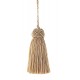 Cavalier Key Tassel 1050-00 Gold Cream