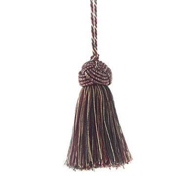 Cavalier Key Tassel 1050-00 Cherry Taupe Forest