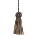 Cavalier Key Tassel 1050-00 Black Taupe