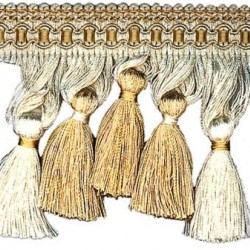 Cavalier Tassel Fringe 1246 White Dove