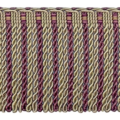 Cavalier Bullion Fringe 1741 Aubergine Avocado