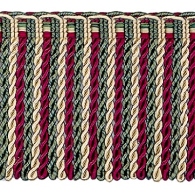 Cavalier Bullion Fringe 1741 Cherry Taupe Forest