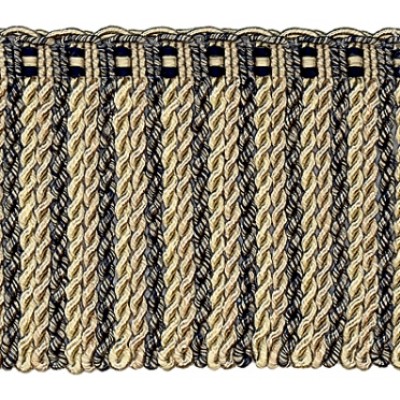 Cavalier Bullion Fringe 1741 Black Taupe