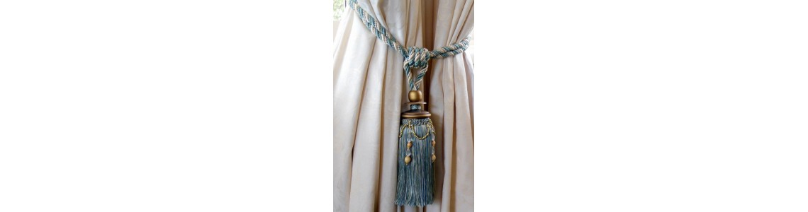 Beaded Tassel Tiebacks 