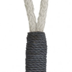 Cotton Multi Strand Tieback - Pewter