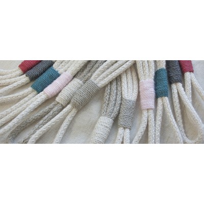 Cotton Multi Strand Tieback - Linen