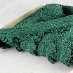 Cottonfields Scallop Fringe Green