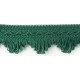 Cottonfields Scallop Fringe Green