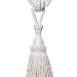 Cottonfields Single Tassel Tieback 2664-14 Natural   