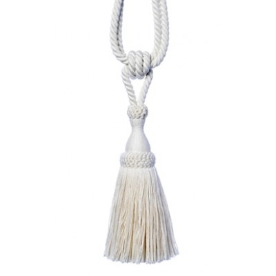 Cottonfields Single Tassel Tieback 2664-14 Natural   