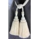 Cottonfields Double Tassel Tieback 2664-24 Natural   