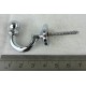 Tieback  Hook Chrome -40MM