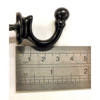 Tieback  Hook Chrome - 30MM