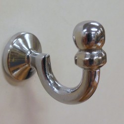 Tieback  Hook Chrome -40MM