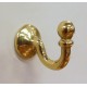 Tieback  Hook Brass - 30MM