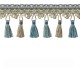 Tassel Trim Turquoise