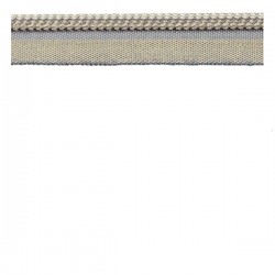 Decorative Piping Cord Grey, Silver & Cream