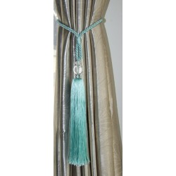 Curtain Tieback Teal