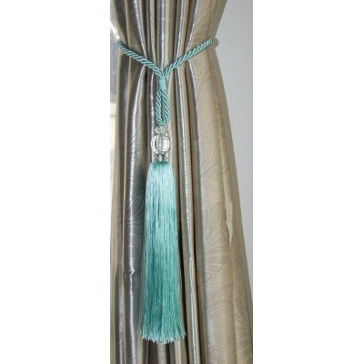 Curtain Tieback Teal