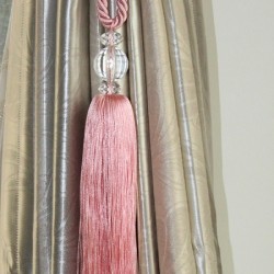 Curtain Tieback Pink