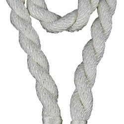 Magnetic Weaved Rope Off White