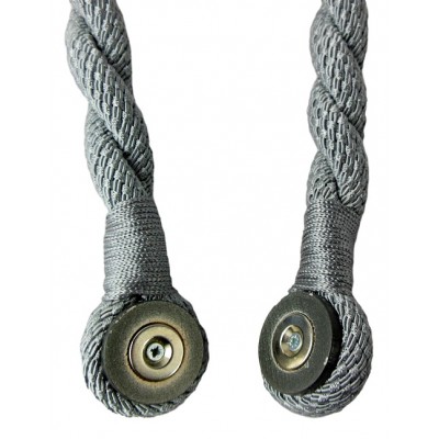 Magnetic Weaved Rope Grey