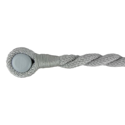 Magnetic Weaved Rope Silver