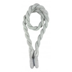 Magnetic Weaved Rope Silver